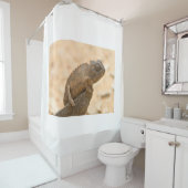 ナミビアのカメレオン シャワーカーテン (インサイチュ)