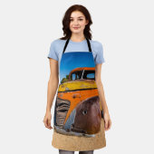 ナミビアのソリティアにある古い廃車 エプロン (着用した状態)