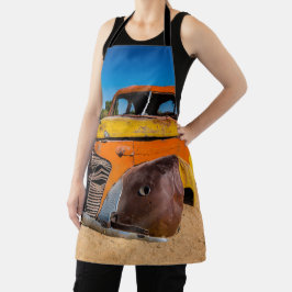 ナミビアのソリティアにある古い廃車 エプロン