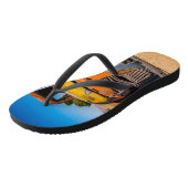 ナミビアのソリティアにある古い廃車 ビーチサンダル (アングル)