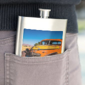 ナミビアのソリティアにある古い廃車 フラスク (インサイチュ)