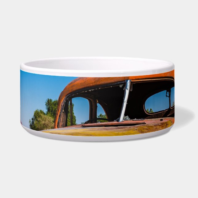 ナミビアのソリティアにある古い廃車 ボウル (正面)