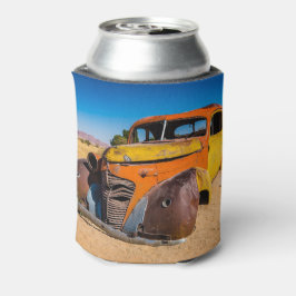 ナミビアのソリティアにある古い廃車 缶クーラー