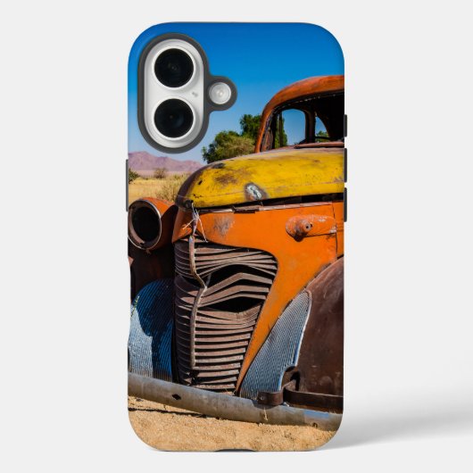 ナミビアのソリティアにある古い廃車 Case-Mate iPhoneケース (裏面)