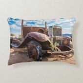 ナミビアのソリティアにある古くて捨てられた#3車 アクセントクッション (正面)