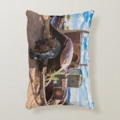 ナミビアのソリティアにある古くて捨てられた#3車 アクセントクッション (正面(垂直))