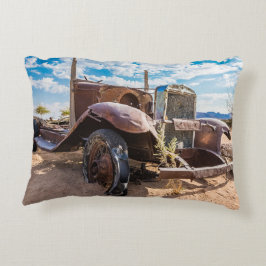 ナミビアのソリティアにある古くて捨てられた#3車 アクセントクッション