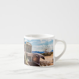 ナミビアのソリティアにある古くて捨てられた#3車 エスプレッソカップ