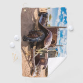 ナミビアのソリティアにある古くて捨てられた#3車 ゴルフタオル (インサイチュ)