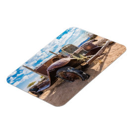 ナミビアのソリティアにある古くて捨てられた#3車 マグネット