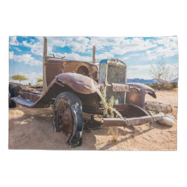 ナミビアのソリティアにある古くて捨てられた#3車 枕カバー