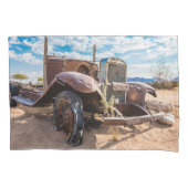 ナミビアのソリティアにある古くて捨てられた#3車 枕カバー (正面)