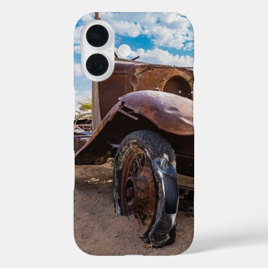 ナミビアのソリティアにある古くて捨てられた#3車 Case-Mate iPhoneケース (裏面)