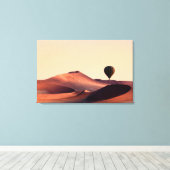 ナミビアのナウクルフト国立公園の砂丘 キャンバスプリント (インサイチュ (ウッドフロア))