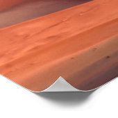 ナミビアのナウクルフト国立公園の砂丘 ポスター (角)