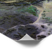 ナミビアのブランデンベルグ・マシフ ポスター (角)