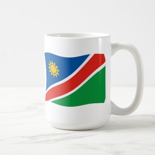 ナミビアの国旗マグカップ コーヒーマグカップ (右)