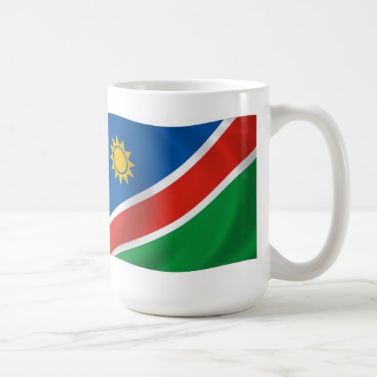 ナミビアの国旗マグ コーヒーマグカップ (右)