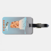 ナミビアの地図 ラゲッジタグ (裏面横)