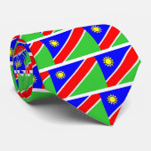 ナミビアの旗 ネクタイ (ロール)