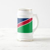 ナミビアの旗 ビールジョッキ (正面右)