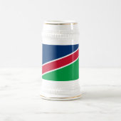 ナミビアの旗 ビールジョッキ (中央)