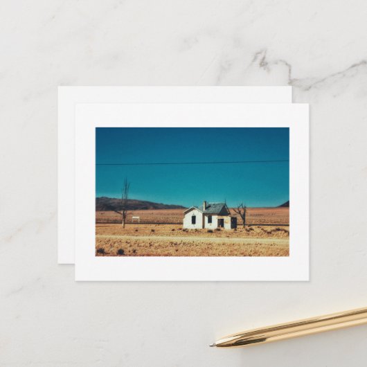 ナミビアの無人駅 ポストカード (正面/裏面インサイチュ)