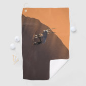 ナミビアの端にあるオリックス ゴルフタオル (インサイチュ)