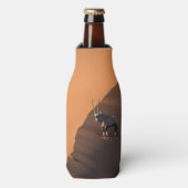 ナミビアの端にあるオリックス ボトルクーラー (ボトル正面)