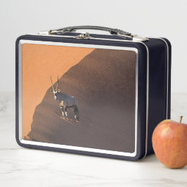 ナミビアの端にあるオリックス メタルランチボックス