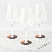 ナミビアの端にあるオリックス ワイングラスタグ (セット)