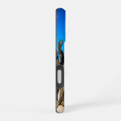 ナミビアのDeadvleiの枯れた木 iPhone 16ケース (右側面)