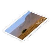 ナミビアアフリカ砂漠の風景自然 マグネット (左側)