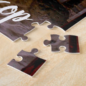 ナミビアコルマンスコップハウスドゥンランドスケープ幽霊タウン ジグソーパズル (側面)