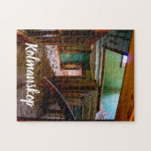 ナミビアコルマンスコップハウスドゥンランドスケープ幽霊タウン ジグソーパズル (横)