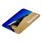 ナミビアコルマンスコップハウスドゥンランドスケープ幽霊タウン マグネット (左側)