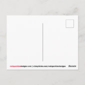 ナミビアダブルレインボー ポストカード (裏面)