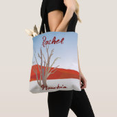 ナミビアパーソナライズされたデザートトートバッグ トートバッグ (クローズアップ)