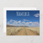 ナミビアマリエンフロスサバンナランドスケープ自然 ポストカード (正面/裏面)
