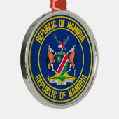 ナミビア丸エンブレム メタルオーナメント (右)