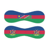 ナミビア国旗とコート・オブ・アームズ 野球ボール (パネル)