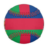 ナミビア国旗とコート・オブ・アームズ 野球ボール (裏面)