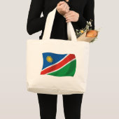 ナミビア国旗のトートバッグ ラージトートバッグ (正面(商品))