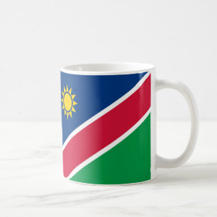 ナミビア国旗のプライドマグカップ コーヒーマグカップ