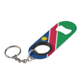 ナミビア国旗の愛国心 キーホルダー栓抜き (正面アングル)