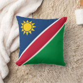 ナミビア国旗 クッション (ブランケット)
