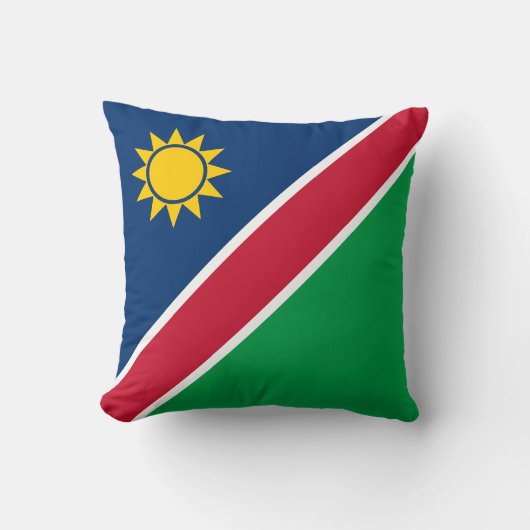 ナミビア国旗 クッション (正面)