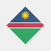 ナミビア国旗 スタンダードランチョンナプキン (角)