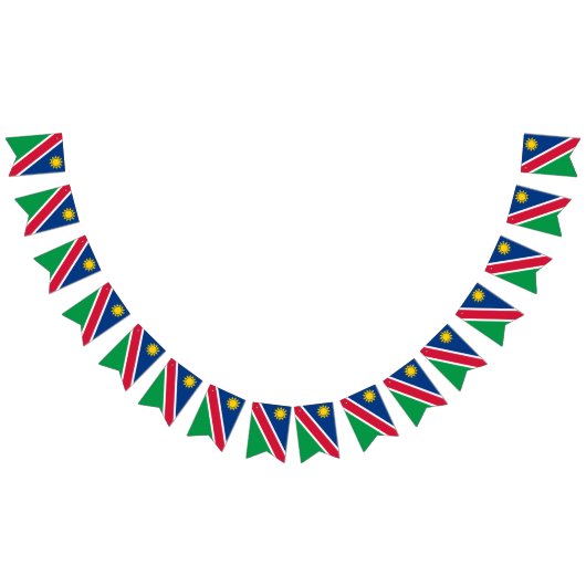 ナミビア国旗 バンティングフラッグ (全)