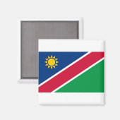 ナミビア国旗 マグネット (正面/裏面)